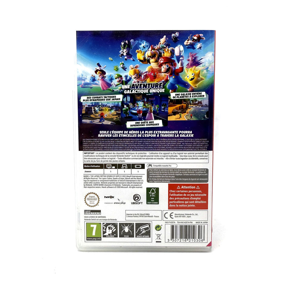 Mario + The Lapins Crétins Sparks Of Hope Nintendo Switch