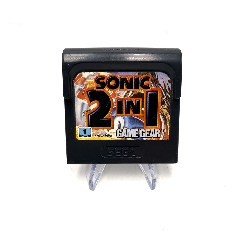Sonic 2 In 1 Sega Game Gear