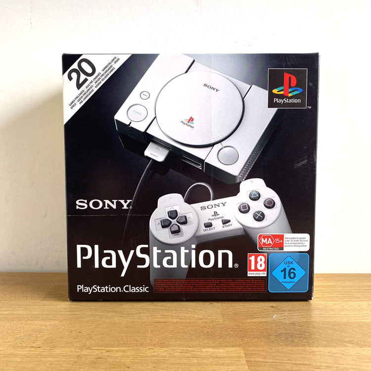 Playstation Classic Mini Console (20 games included) – Retromania