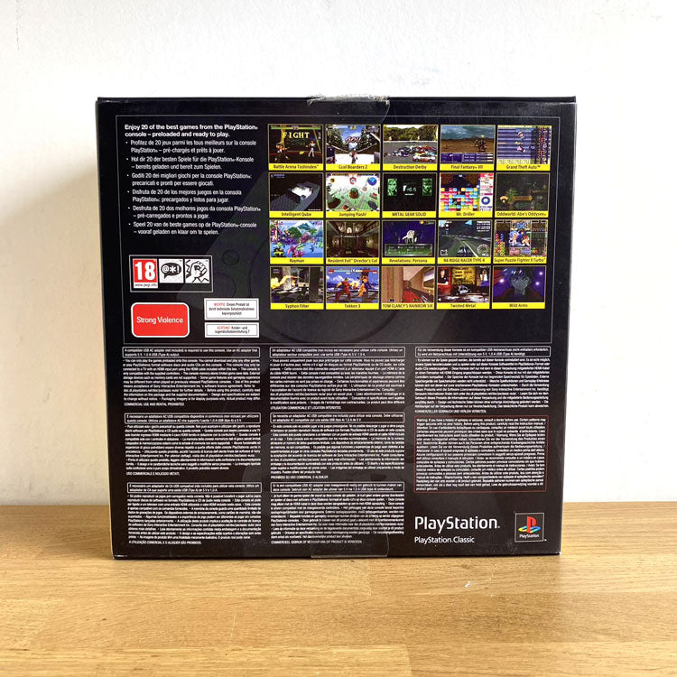 Classic Console All Games On Playstation Classic Playstation