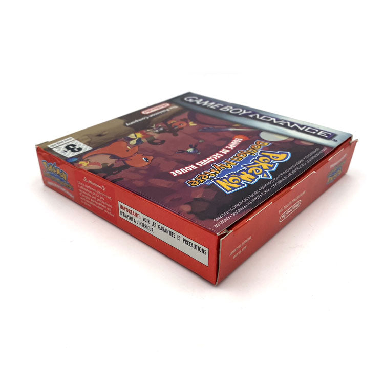 Pokemon Donjon Mystère Equipe De Secours Rouge Nintendo Game Boy Advance