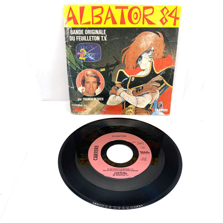 Vinyle 45 Tours Albator Frank Olivier (1984)