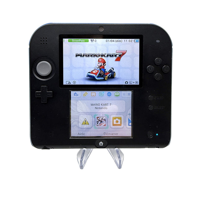 Console Nintendo 2DS Blue/Black + Jeu Mario Kart 7