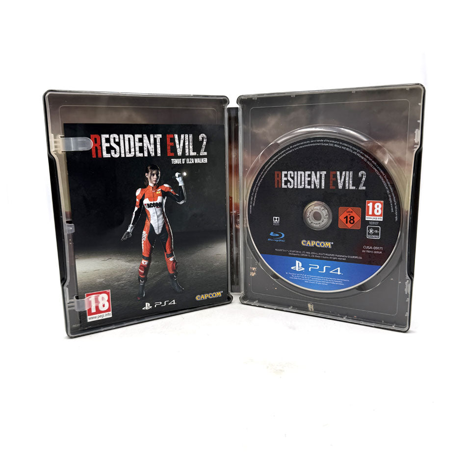 Resident Evil 2 Playstation 4 Steelbook Edition Limitée
