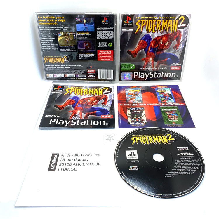Spider-Man 2 La Revanche D'Electro Playstation 1