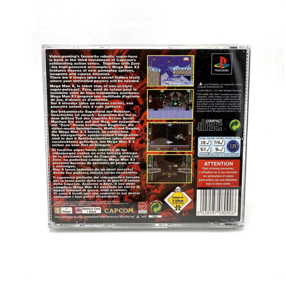 Mega Man X3 Playstation 1