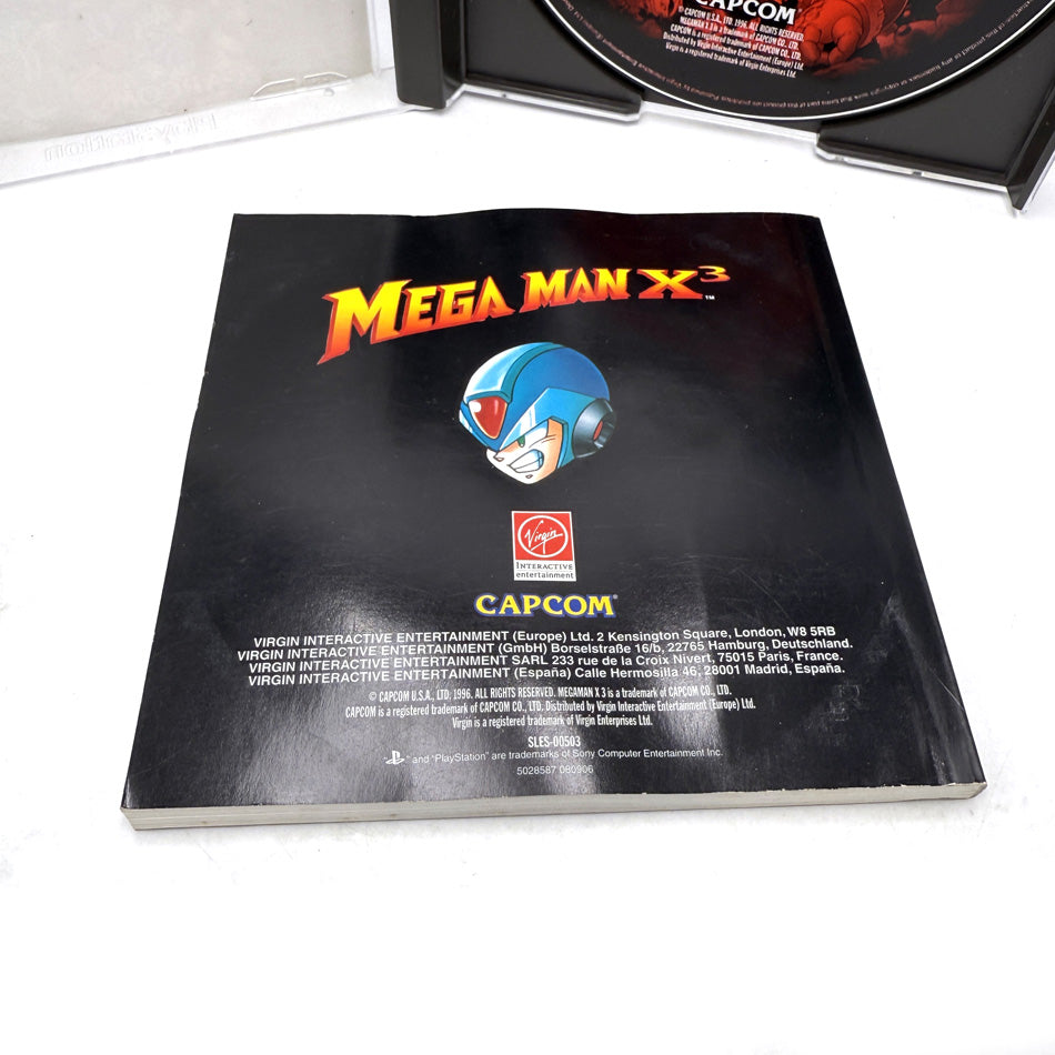Mega Man X3 Playstation 1