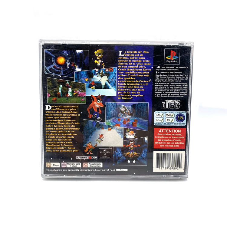 Crash Bandicoot 2 Cortex Strikes Back Playstation 1