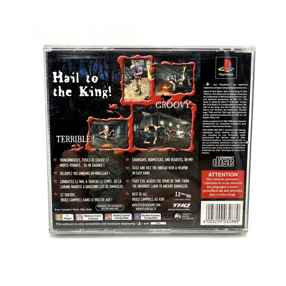 Evil Dead Hail To The King Playstation 1