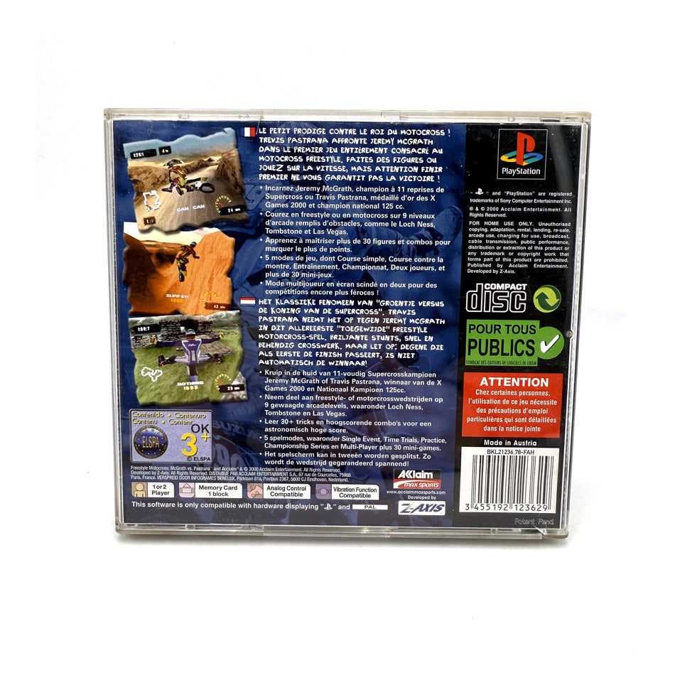 Freestyle Motocross McGrath vs. Pastrana Playstation 1