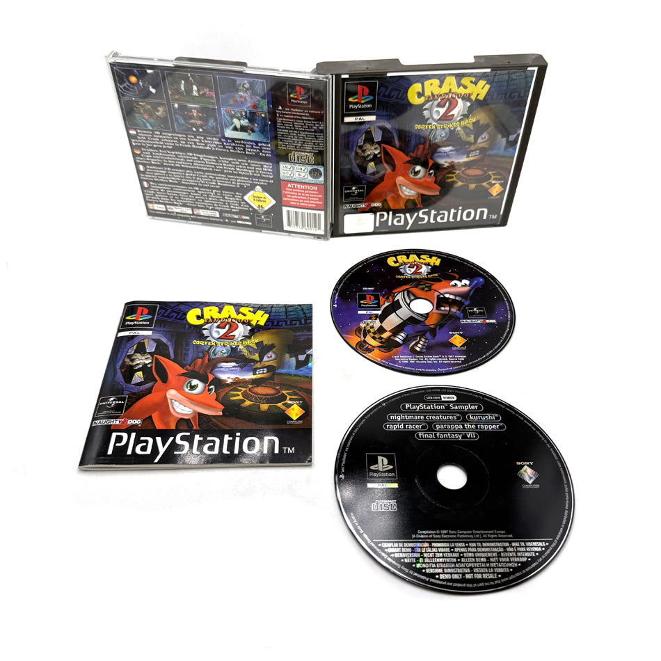 Crash Bandicoot 2 Cortex Strikes Back Playstation 1
