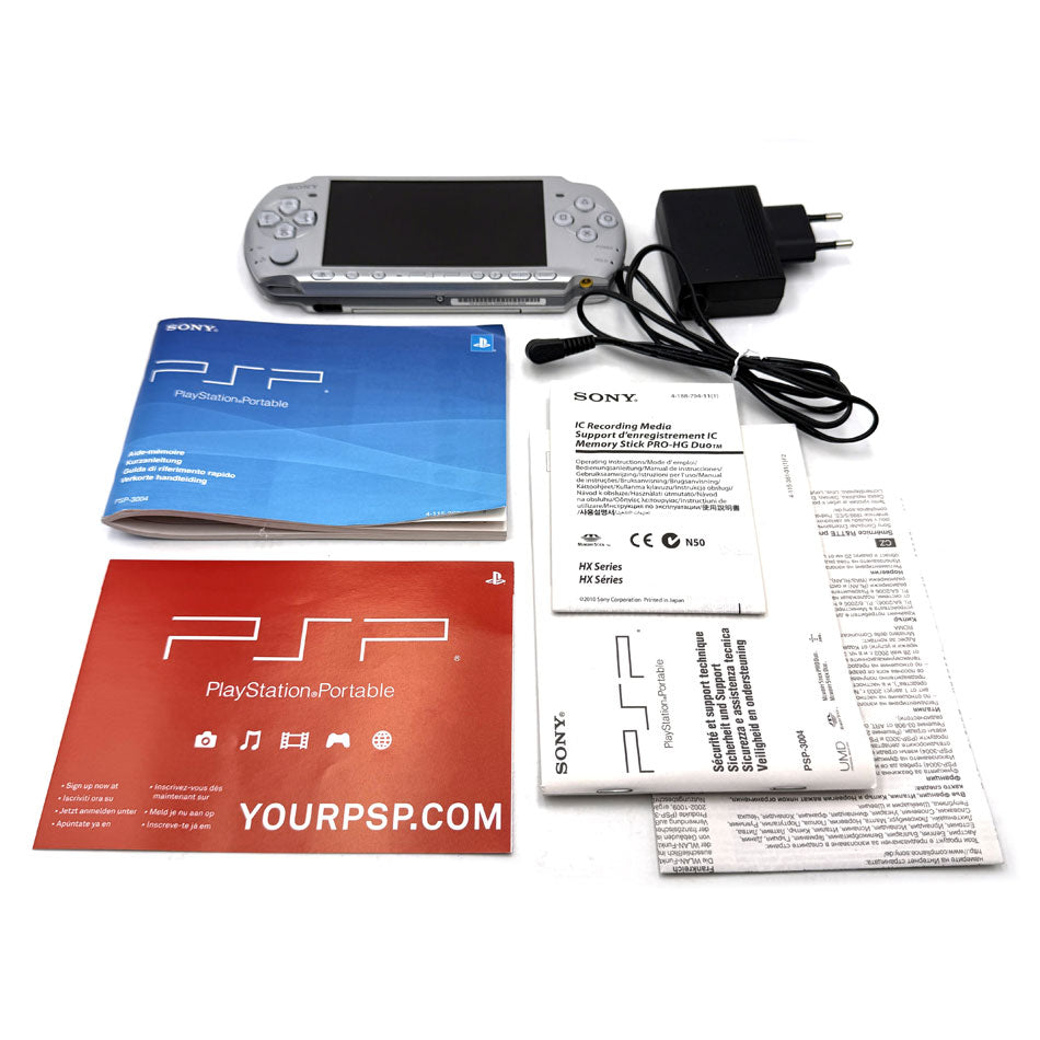 Psp 3004 Playstation Portable Slim PSP S&L 3000 Black Boxed