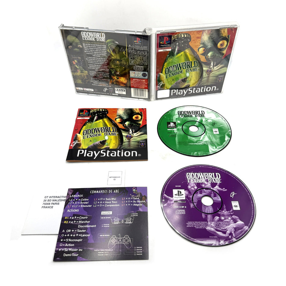 Oddworld L'Exode d'Abe Playstation 1