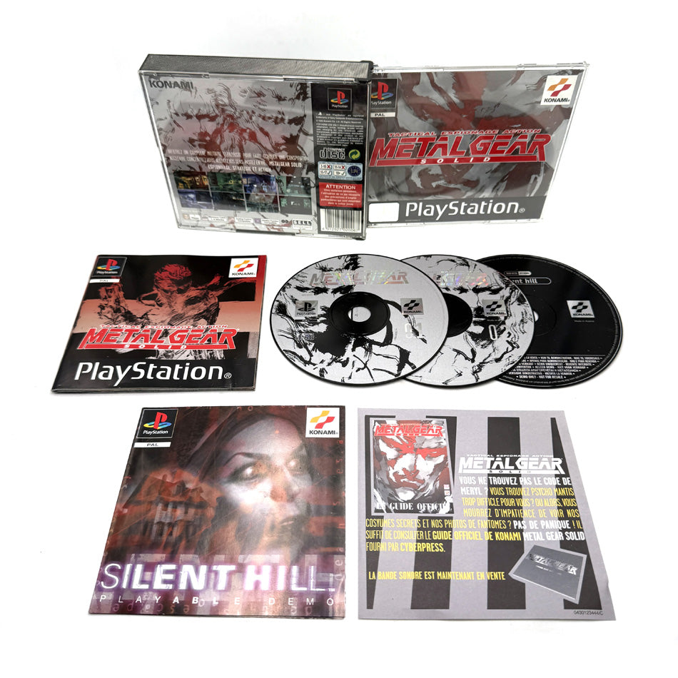 playstation store metal gear solid 1 Metal Gear Solid + Special Missions Playstation 1 (RARE) – Retromania