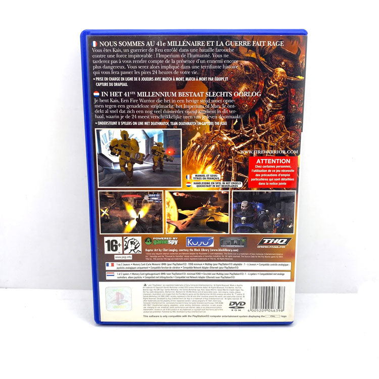 Warhammer 40.000 Fire Warrior Playstation 2
