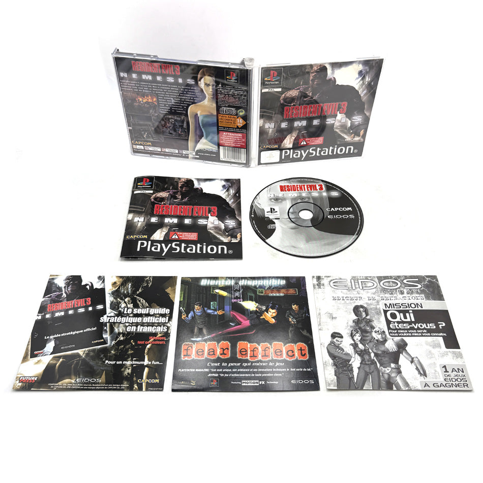 Resident Evil 3 Nemesis Playstation 1 
