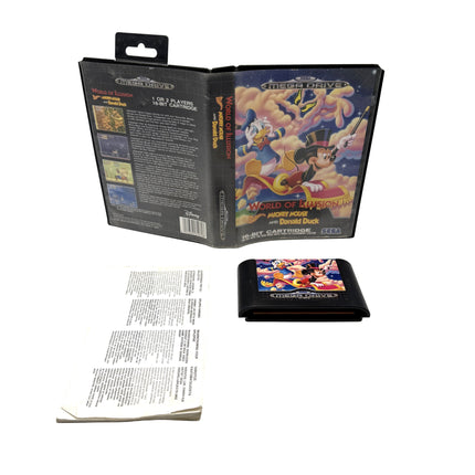 World of Illusion Starring Mickey Mouse and Donald Duck Sega Megadrive — photo 3 de l’exemplaire vendu