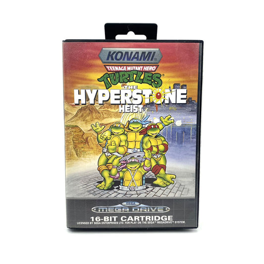 Teenage Mutant Hero Turtles The Hyperstone Heist Sega Megadrive