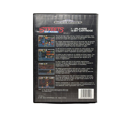 Streets of Rage Sega Megadrive — photo 2 de l’exemplaire vendu
