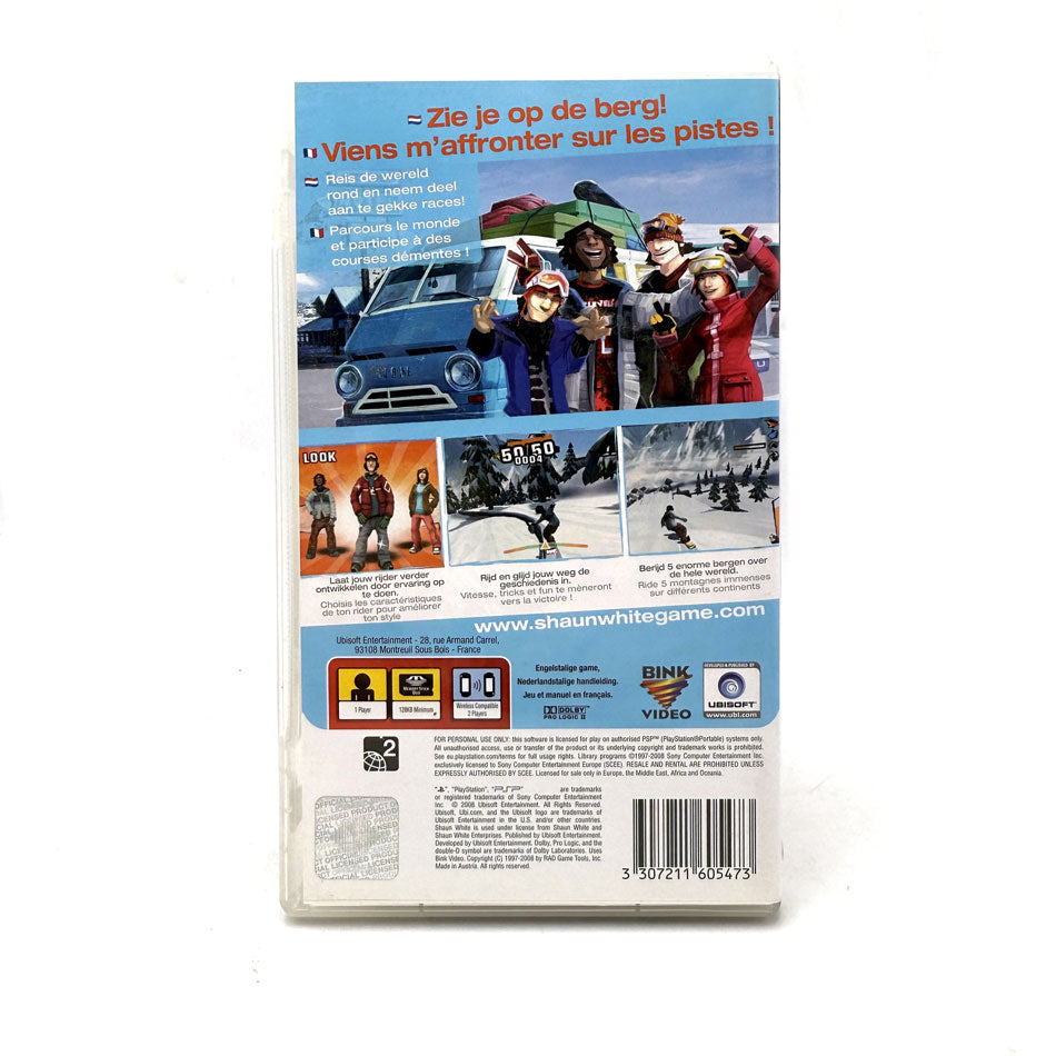 Shaun White Snowboarding Playstation PSP