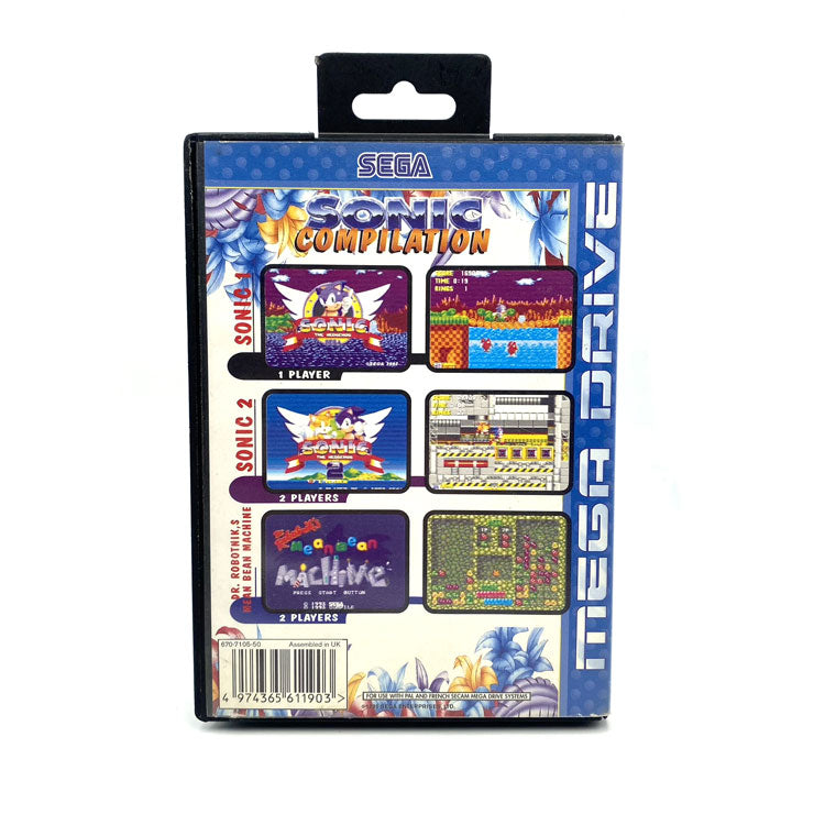 Sonic Compilation Sega Megadrive