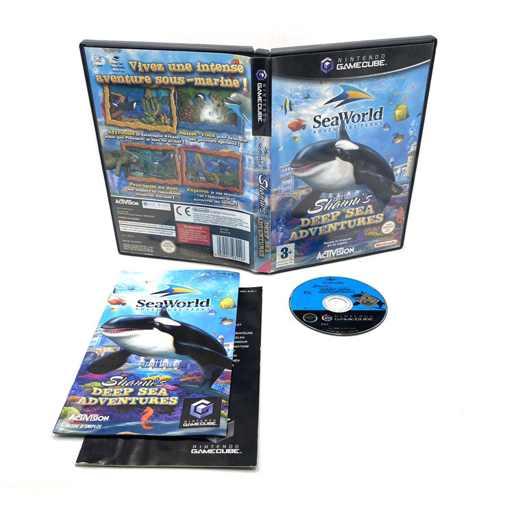 Seaworld Adventure Parks Shamu's Deep Sea Adventures Nintendo Gamecube (RARE !!!)