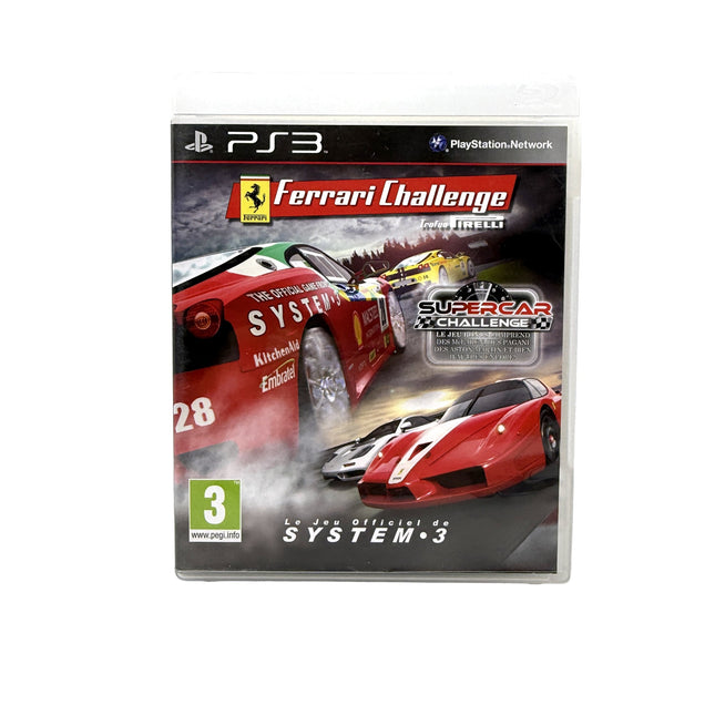 Ferrari Challenge Trofeo Pirelli + Supercar Challenge Playstation 3 — photo 1 de l’exemplaire vendu