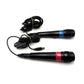 Lot de 2 microphones BigBen Interactive Playstation 2