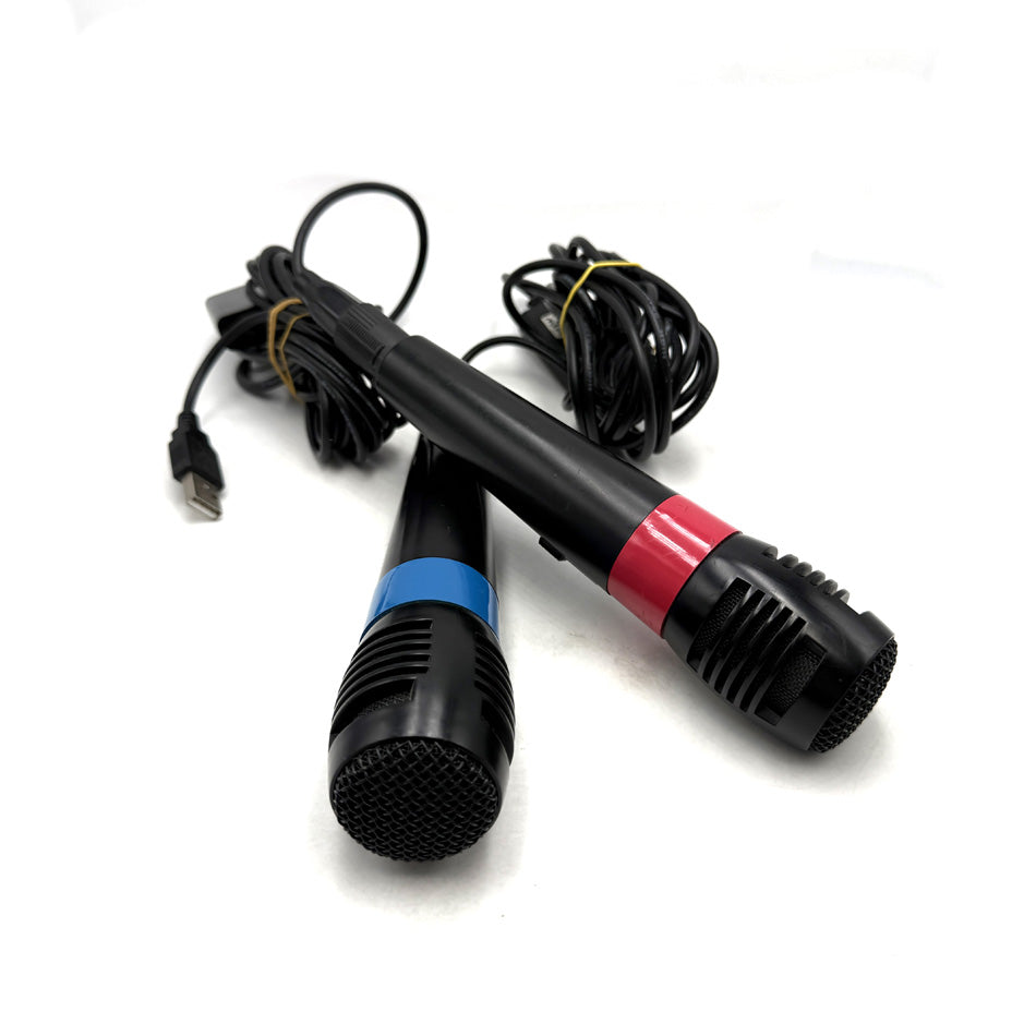 Lot de 2 microphones BigBen Interactive Playstation 2