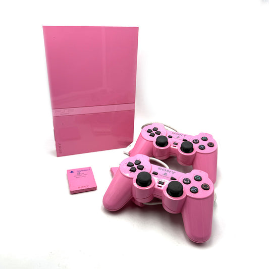 Console Playstation 2 Slim Pink Edition (SCPH-77004) + 2 Manettes + Carte mémoire