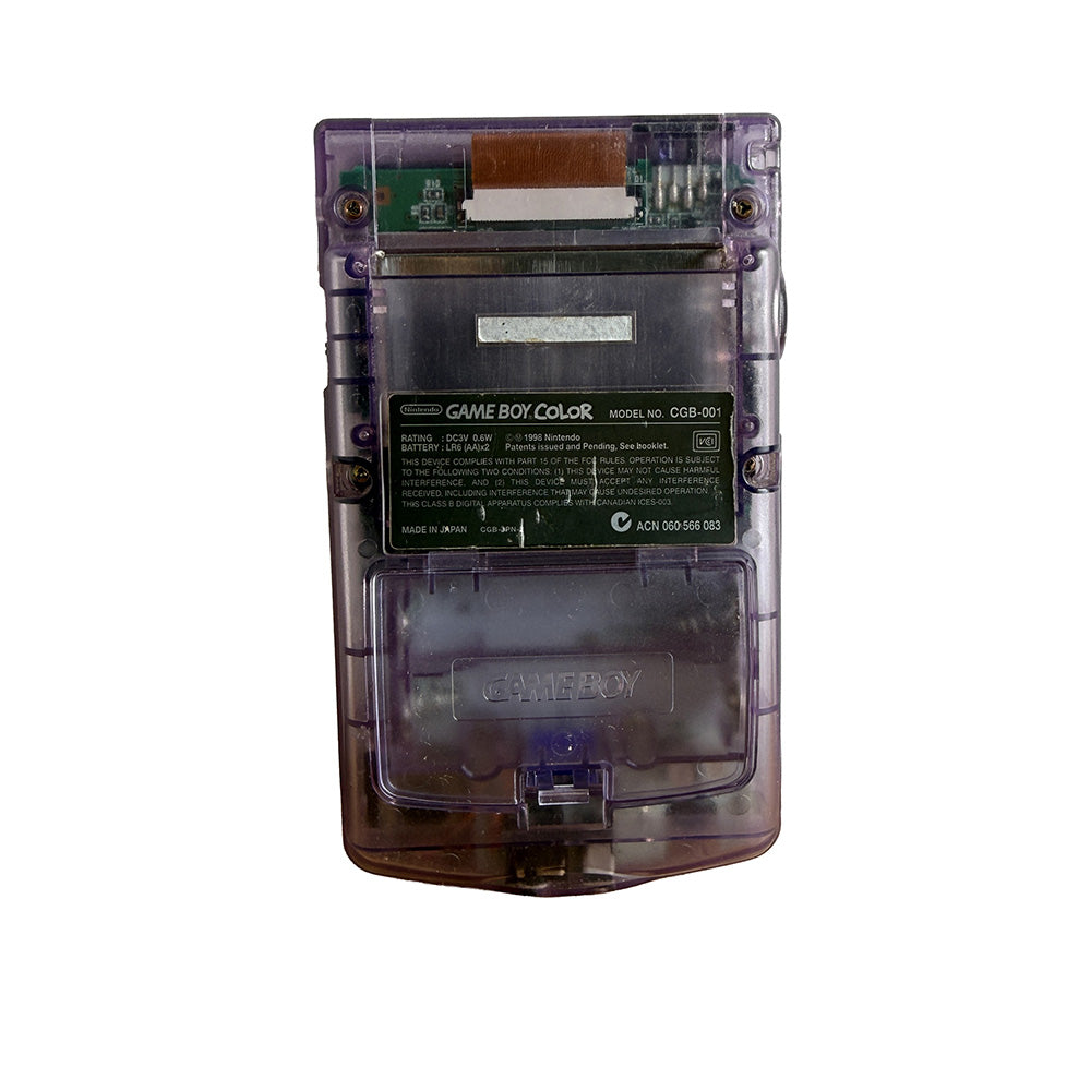 Console Nintendo Game Boy Color Atomic Purple