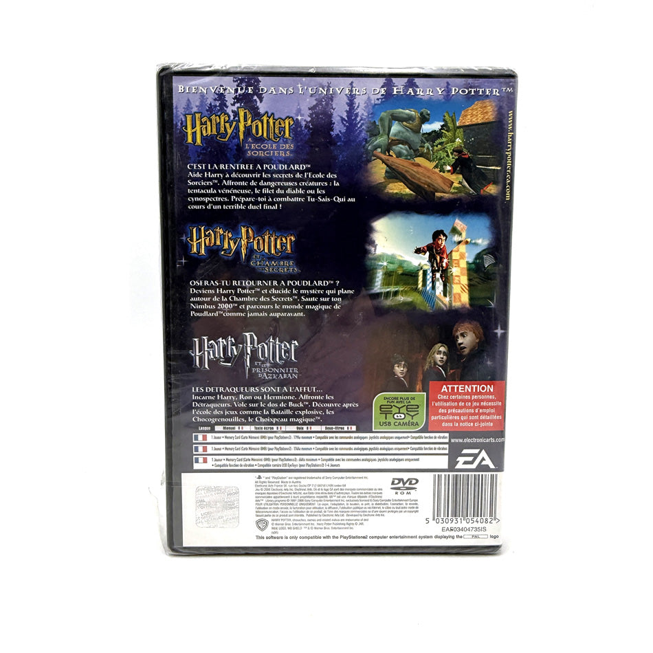 Collection Harry Potter Playstation 2 (Neuf sous blister)