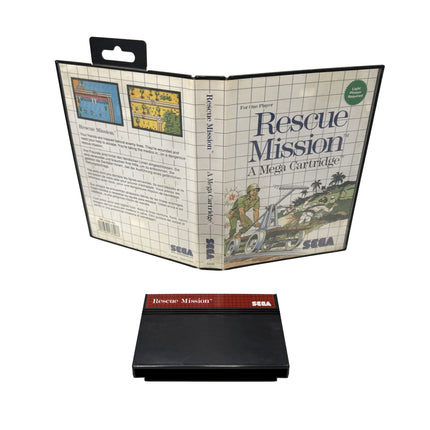 Rescue Mission Sega Master System (Jeu + boîte) – photo 3