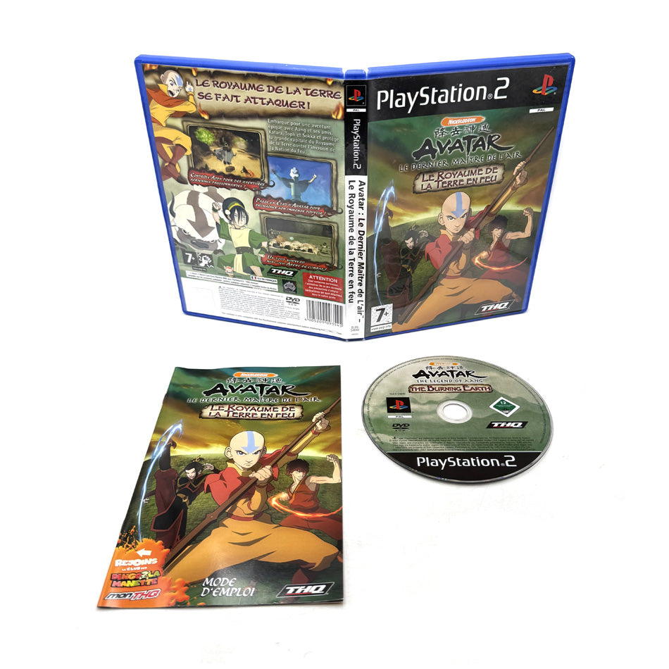 Avatar Le Dernier Maitre de L'air Le Royaume de la Terre du Feu Playstation 2