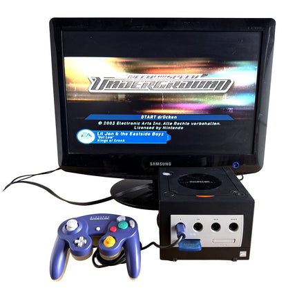 Console Nintendo GameCube noire en boîte + Need for Speed Underground – photo 8