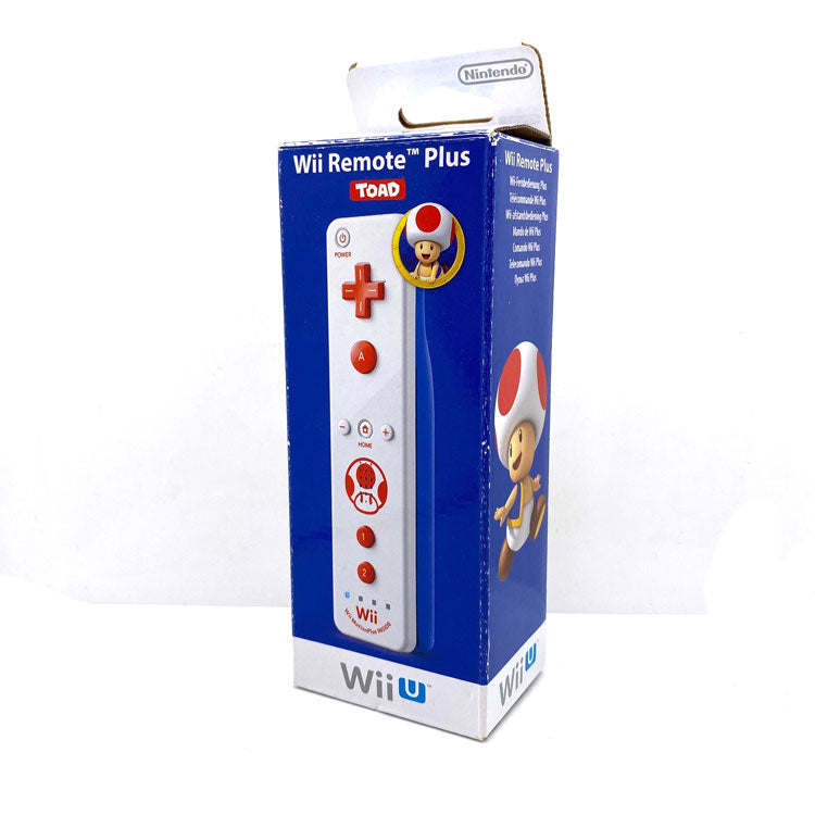 Manette Wii Remote Plus Toad Wii U Edition Limitée