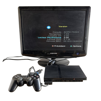 Console Sony Playstation 2 Slim noire + 2 jeux – photo 5