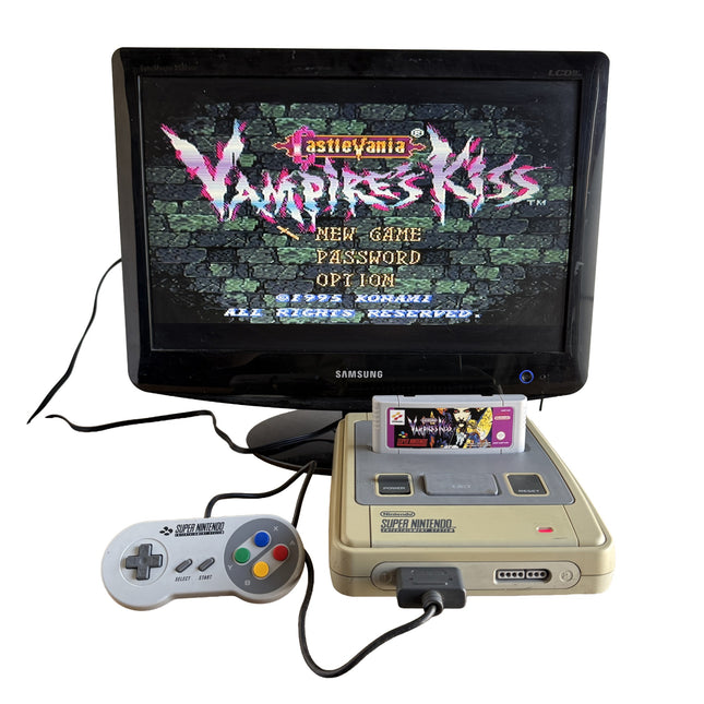 Console Super Nintendo + Castlevania Vampire’s Kiss – photo 2