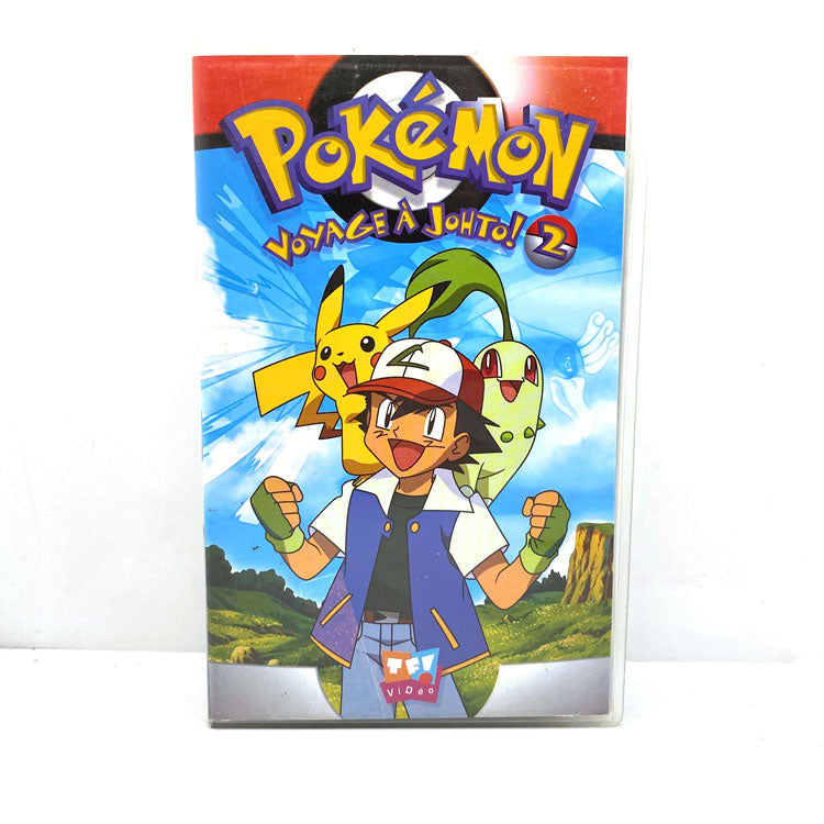 VHS Pokemon Voyage à Johto 2 