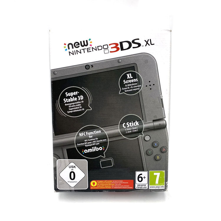 Console Nintendo New 3DS XL Metallic Black