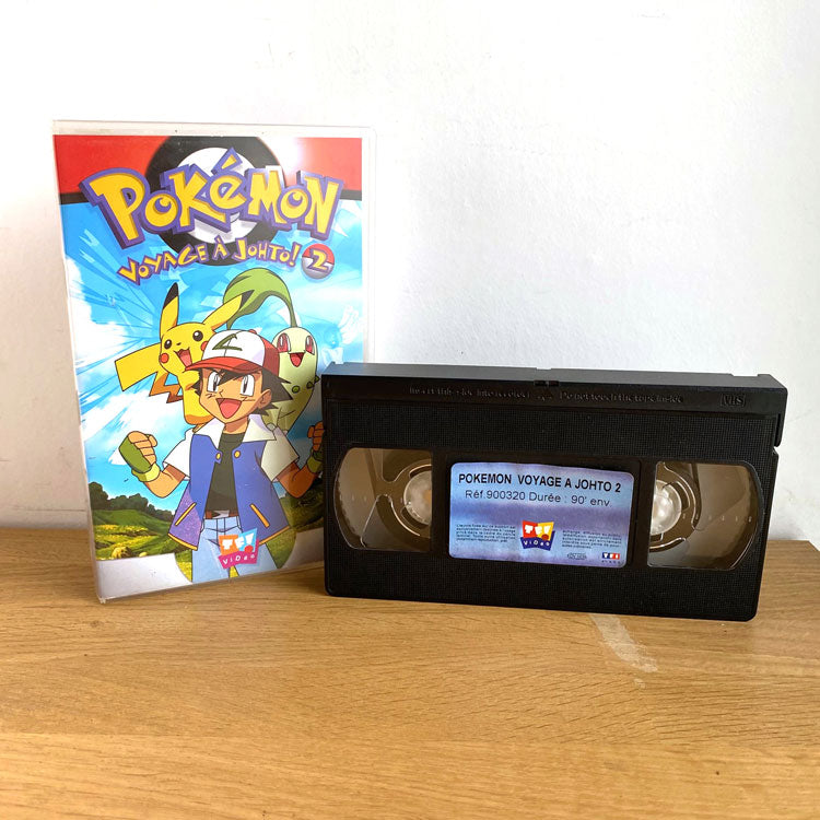 VHS Pokemon Voyage à Johto 2 