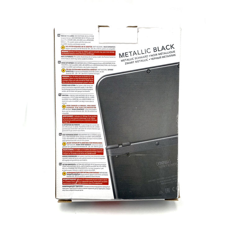 Console Nintendo New 3DS XL Metallic Black