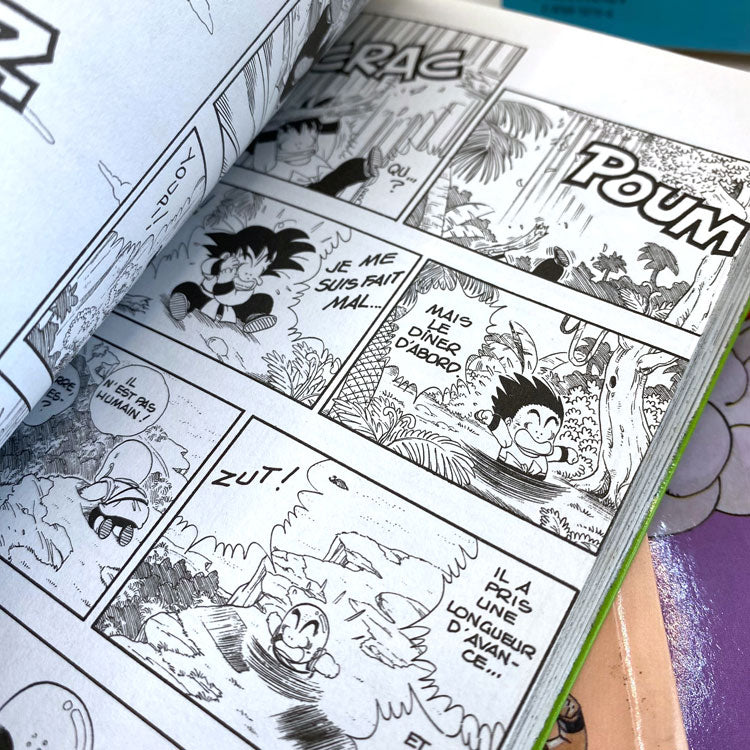 Lot de 6 Mangas Dragon Ball Glénat Edition Pastel