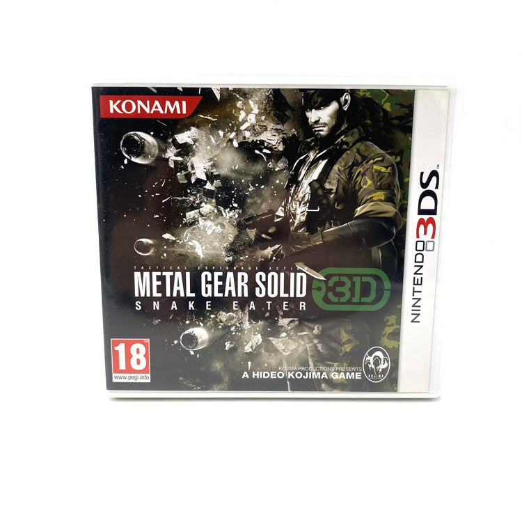 Metal Gear Solid Snake Eater 3D Nintendo 3DS