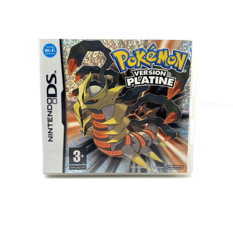 Boite et notices Pokemon Version Platine Nintendo DS