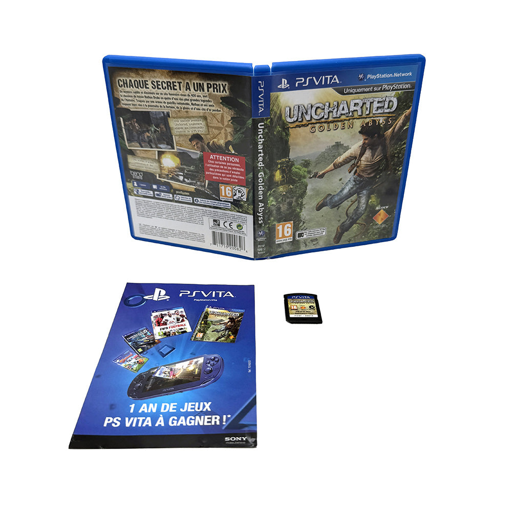 Uncharted Golden Abyss Playstation PS Vita