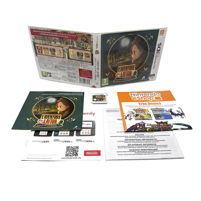 L'Aventure Layton Katrielle et la Conspiration des Millionaires Nintendo 3DS