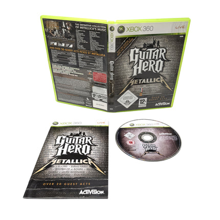 Guitar Hero Metallica Xbox 360 (Not for resale)