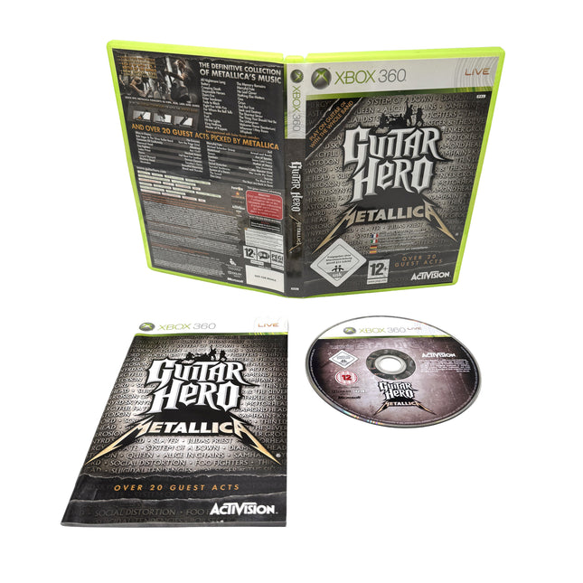 Guitar Hero Metallica Xbox 360 (Not for resale)