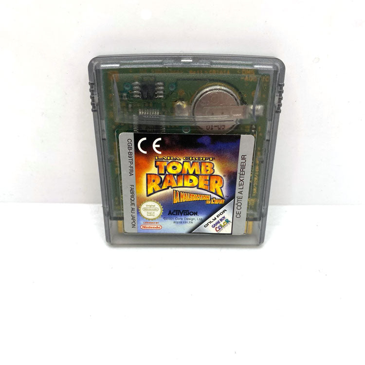 Tomb Raider La Malédiction de l'Epée Nintendo Game Boy Color